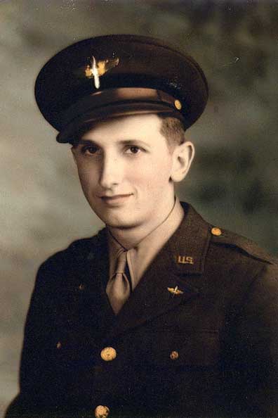 Ed Jordan's Aviation Cadet Portrait
